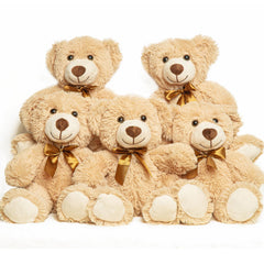 LELELONG Teddy Bears bulk centerpiece; soft 13.5-inch plush accents for party decor and gifting.