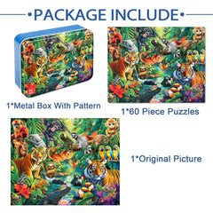 LELEMON Family puzzle time strengthens bonding and collaborative problem solving
