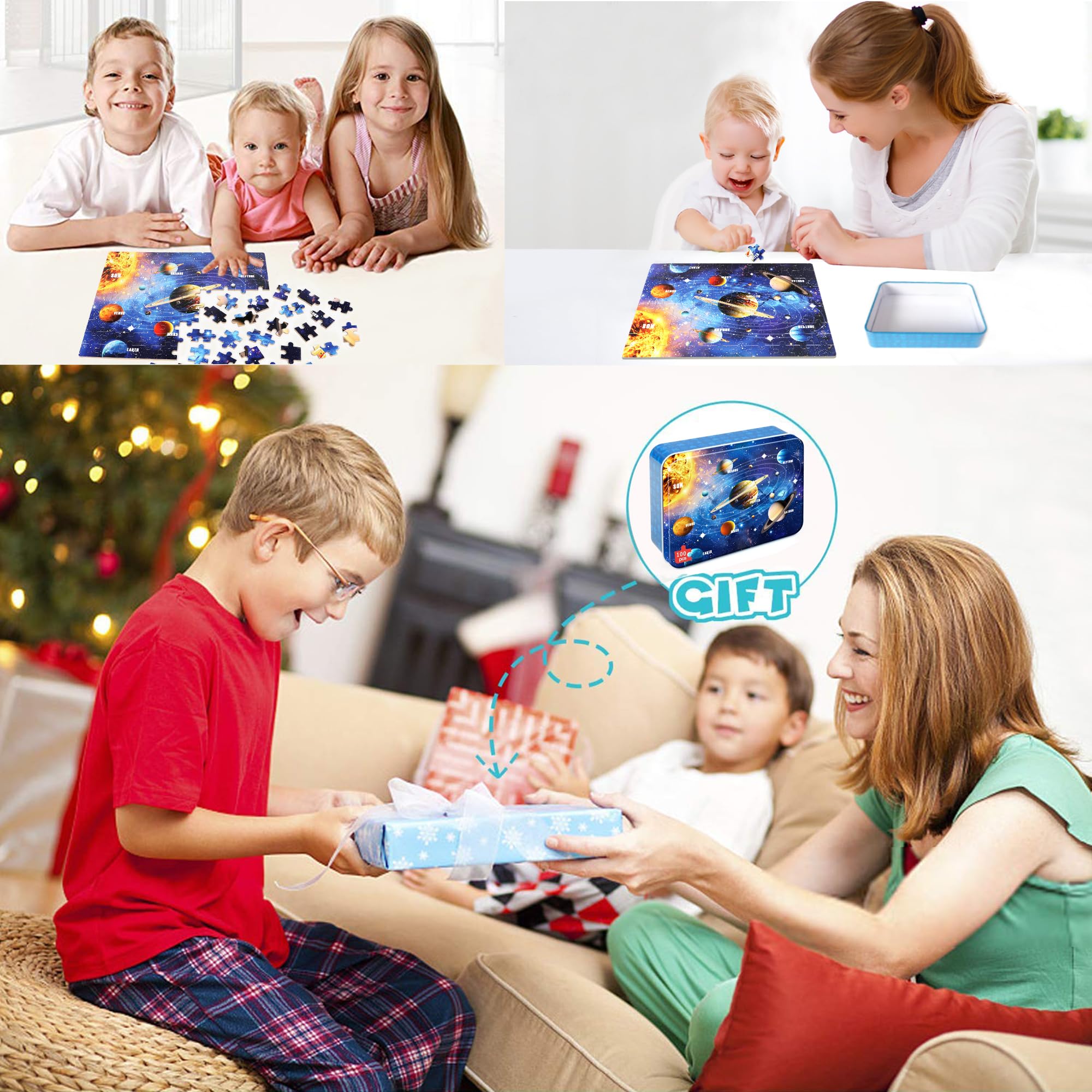 LELEMON gift-ready puzzle for kids aged four plus