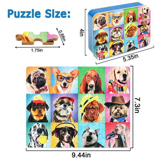 LELEMON kids puzzle 4-6 years, bright design supports early problem-solving.