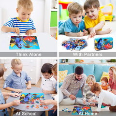 LELEMON kids puzzle set encourages collaborative family learning
