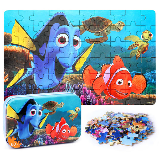 LELEMON Ocean Puzzle shows a vibrant underwater world for focused play