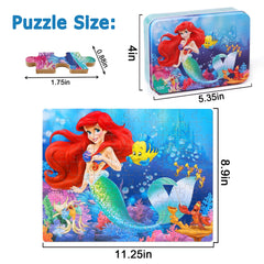 LELEMON Pretty Puzzles 100-piece assembly shown for learning.