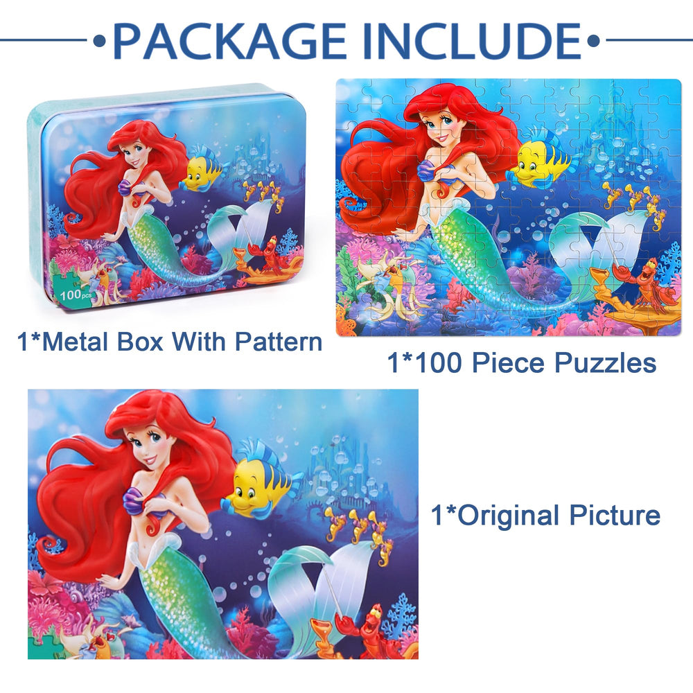 In-package picture guide helps kids assemble the puzzle.
