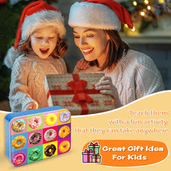LELEMON donuts puzzle for birthdays or holidays, encouraging cooperative play