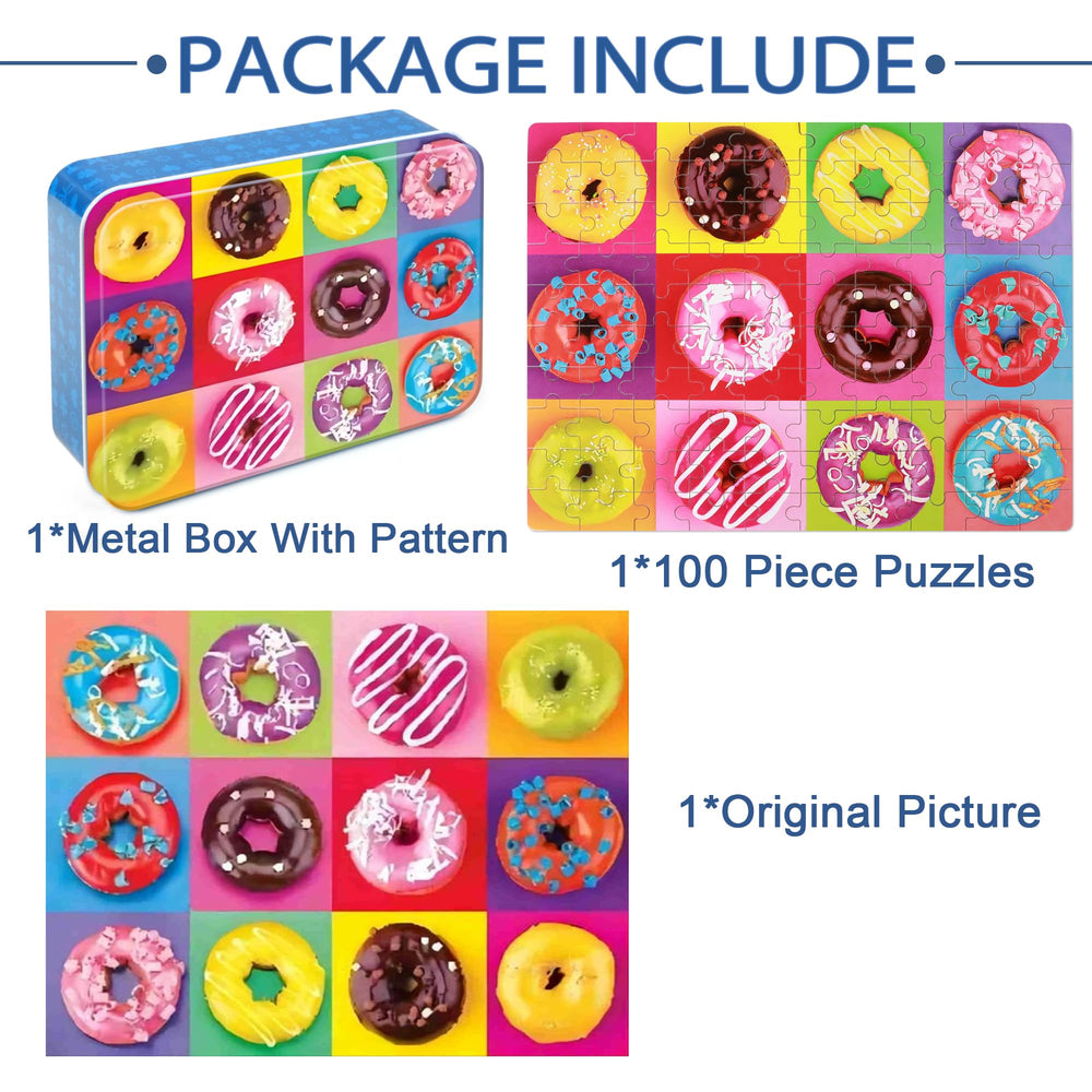 Puzzle packaging and full-size guide included with LELEMON