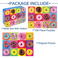 Puzzle packaging and full-size guide included with LELEMON