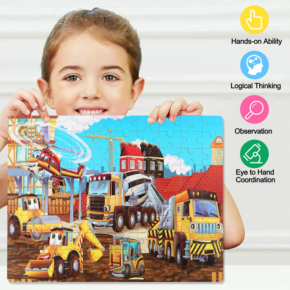 LELEMON Puzzles child-assembling image highlights hands on learning