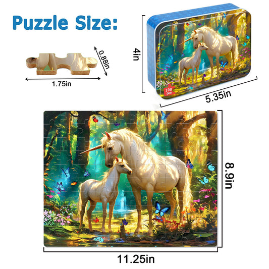 LELEMON puzzle pieces back-numbered for easy assembly and guided learning.