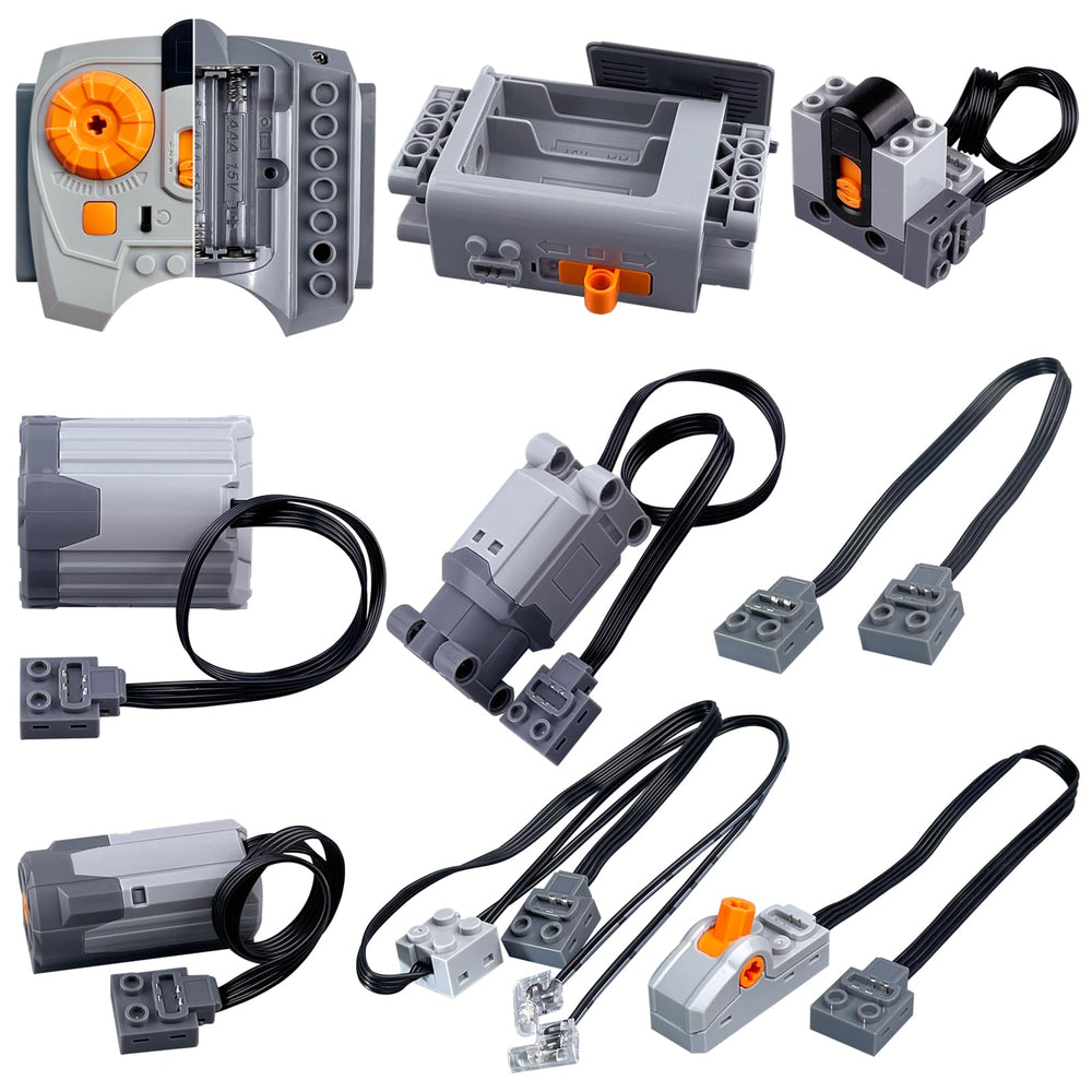 Leleopodo 9-in-1 Technics Motor Kit for dynamic builds and motorized creations.