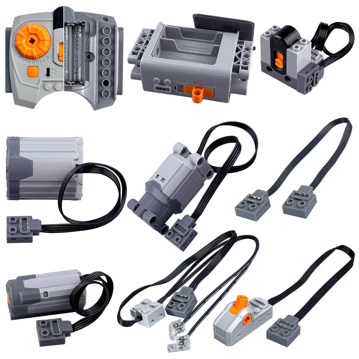 Leleopodo 9-in-1 Technics Motor Kit for dynamic builds and motorized creations.