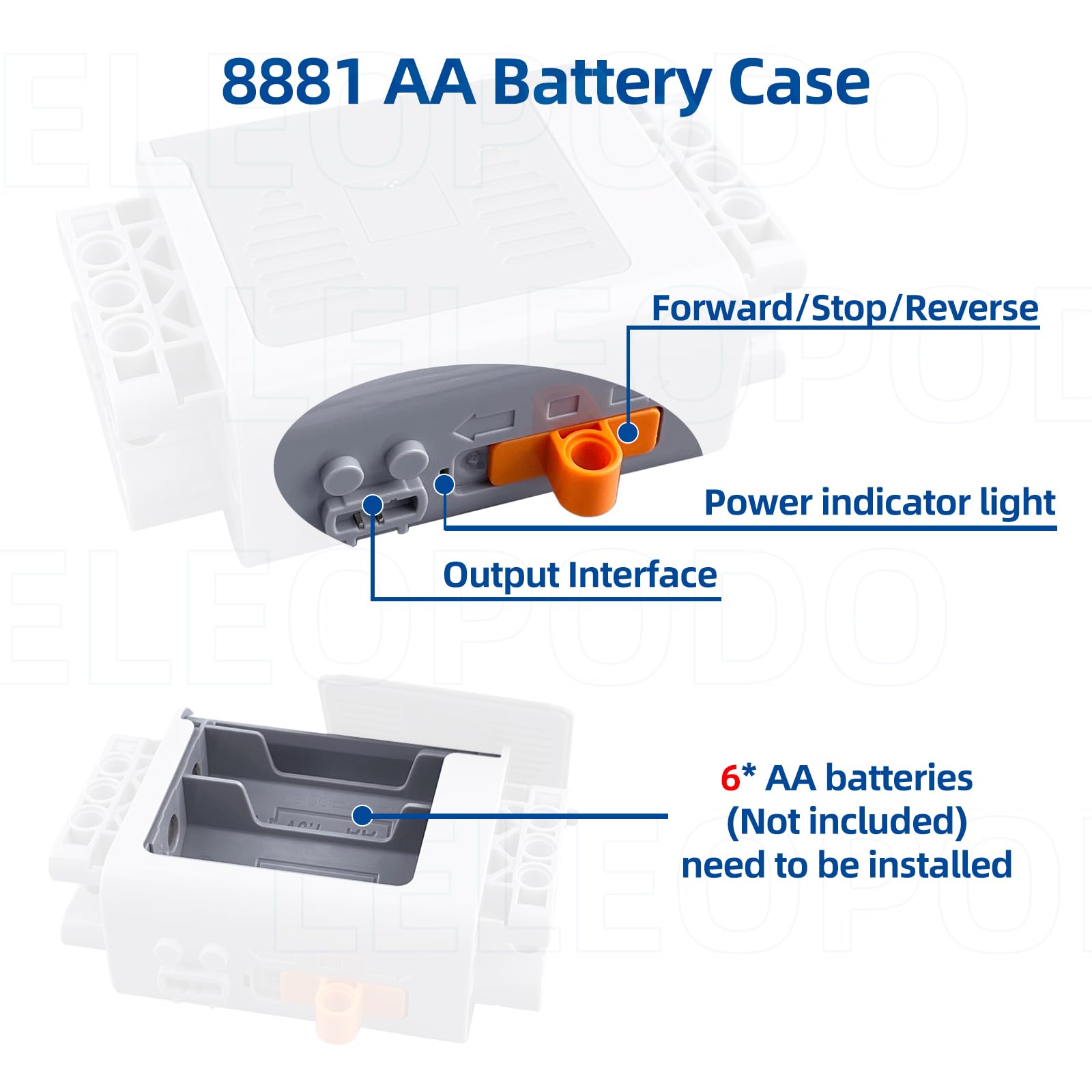 Leleopodo Receiver module enables reliable remote communication.