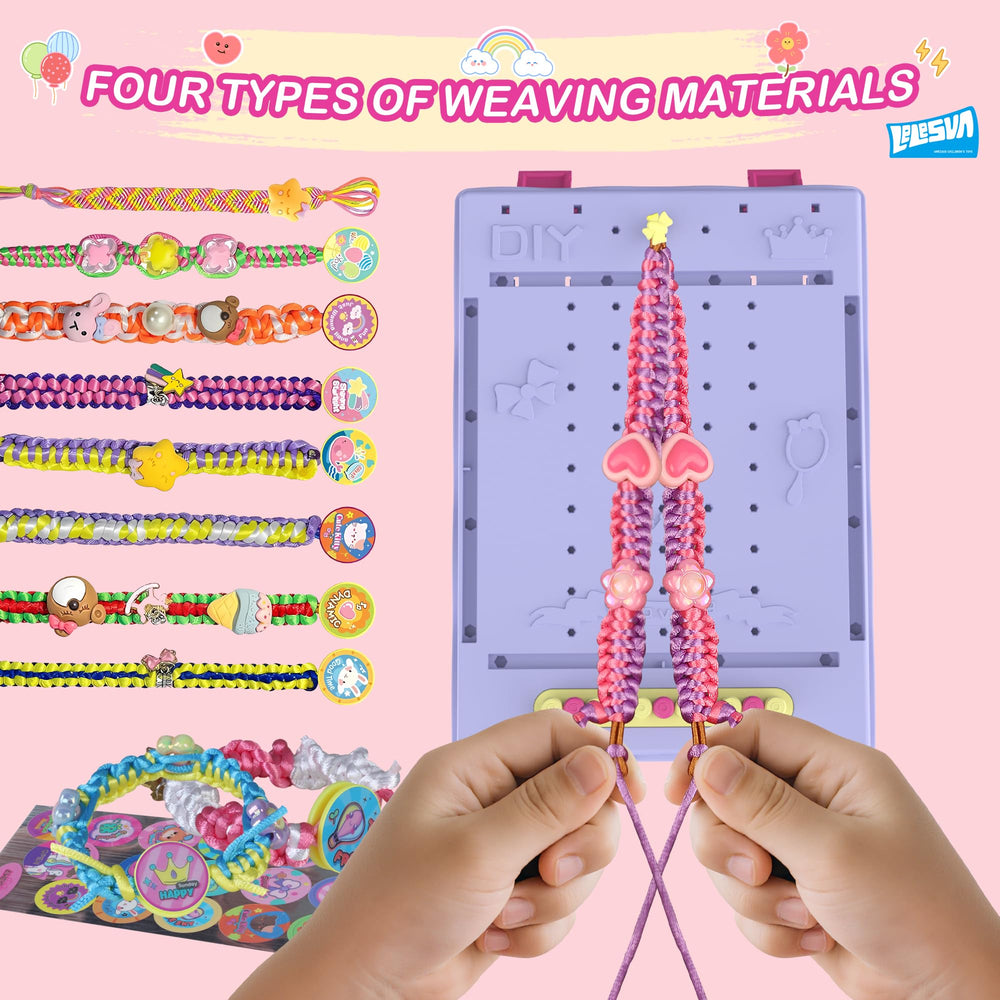 LELESUN quick-start instruction guide eases beginner weaving