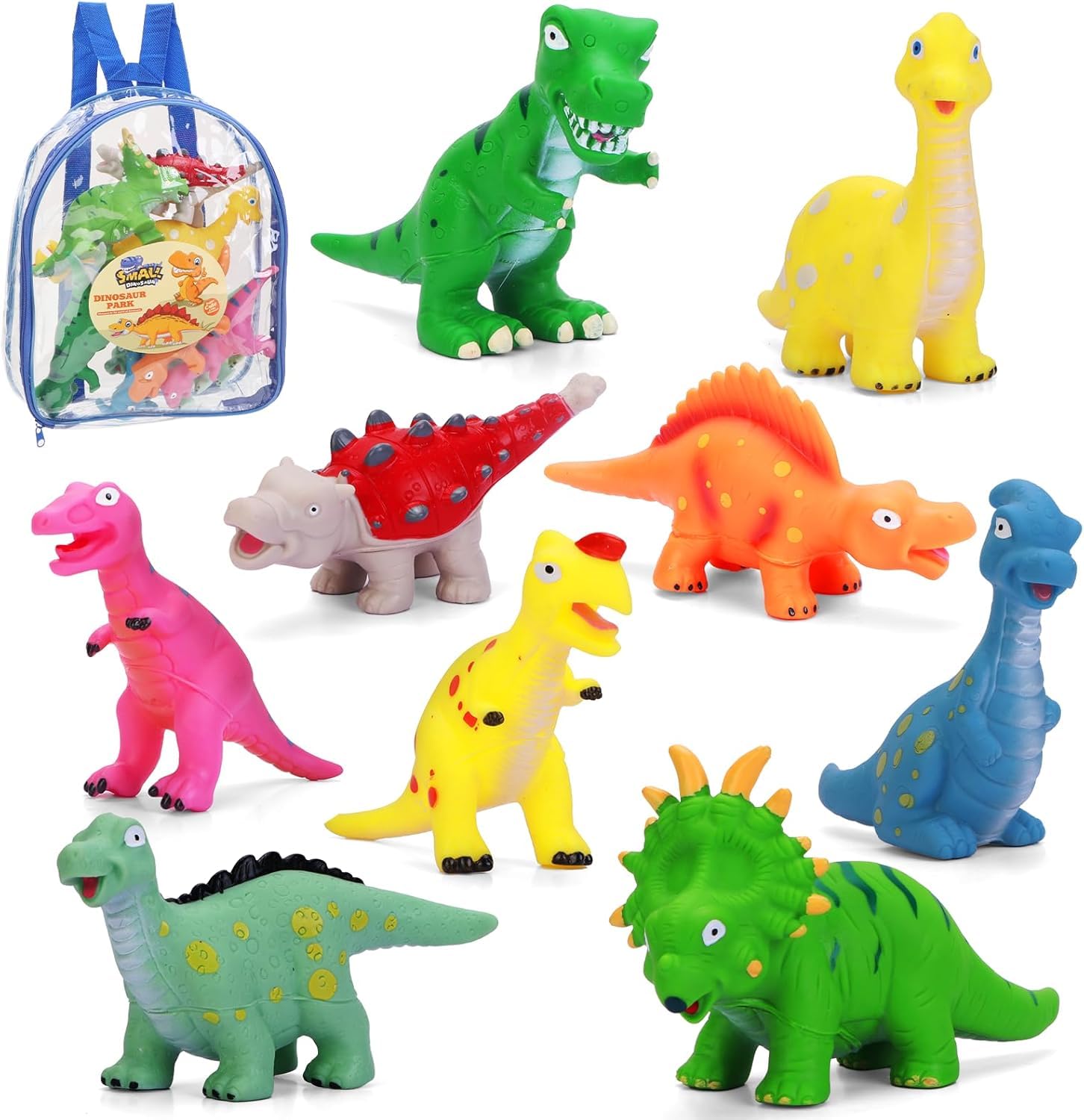 Lemofix no-hole dinosaur bath toy with a bright dino design for imaginative bath time.