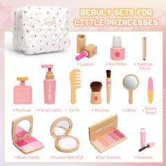 Lemofix wooden makeup kit mascara brush for easy use