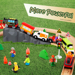 Lemonkids magnetic connection supports joining with other brands for expanded layouts.