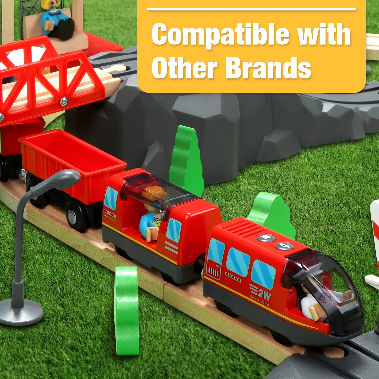 LemonKids compatibility with Brio, Thomas, and Chuggington expands track options