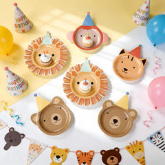 LemonRoad cats plates suited for zoo party vibes and playful meals.