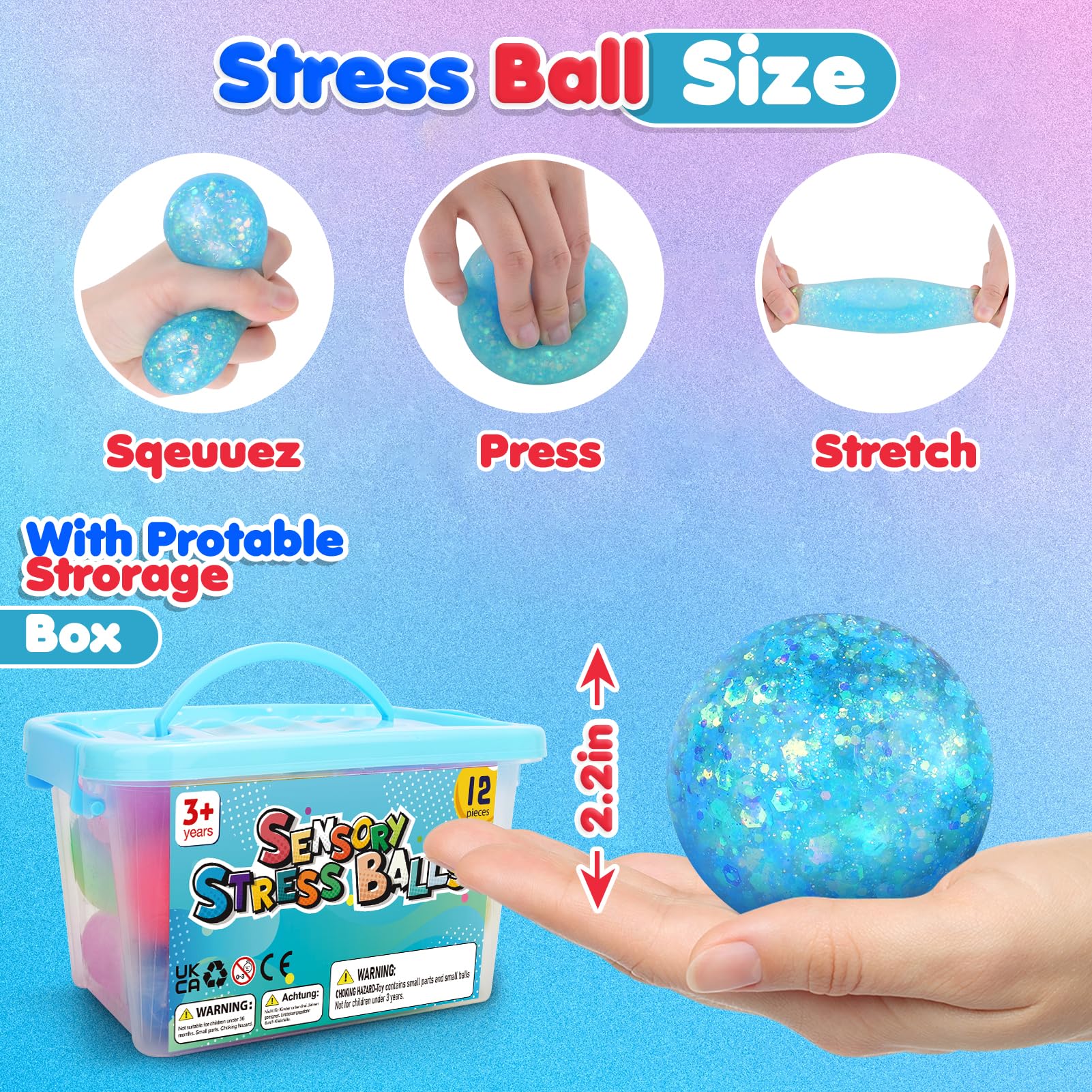 Lemostaar stress balls anxiety relief during tense moments