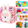Lemrok Montessori Bunny Adventure cover page inviting tactile, screen-free play for toddlers
