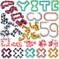 LENDOD Wacky Tracks 30-pack color variants, close-up, for satisfying clicks and focus.