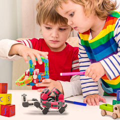LENDOD Wacky Tracks color combinations showcase versatile, imaginative play.