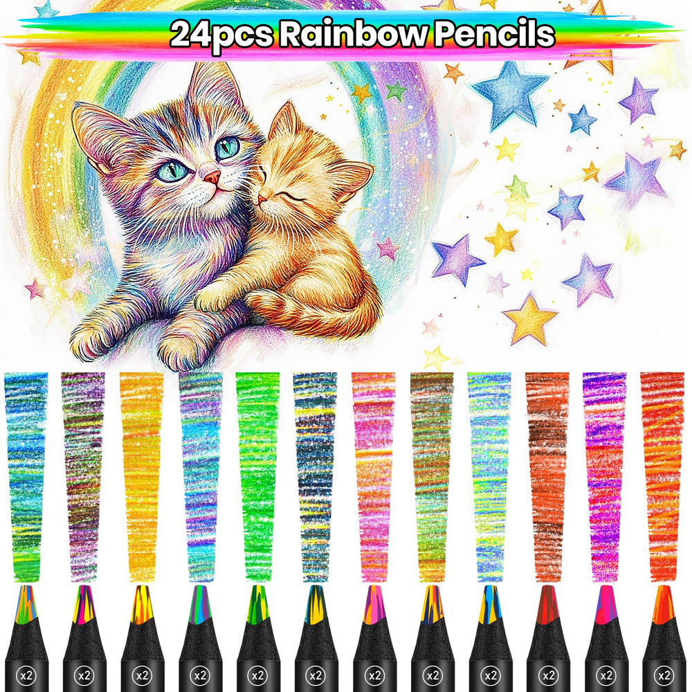 Lenski pencils close-up cores show break-resistant quality for smooth shading.
