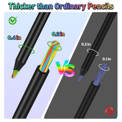 Lenski rainbow pencils packaging viewed as gift-ready, ideal for gifting.