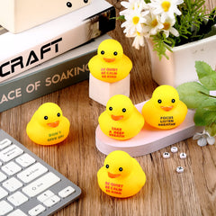 Lenwen compact ducks, 1.89 inch size, easy to carry.