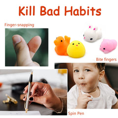 LENYOQIN mini squishies are easy to clean after play.