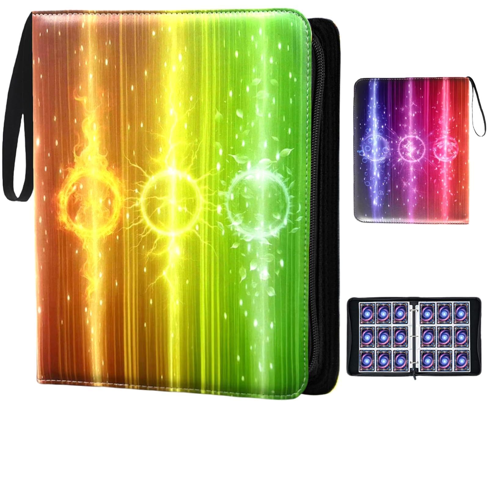 Leogi premium card binder with nine-pocket layout for organized collections.