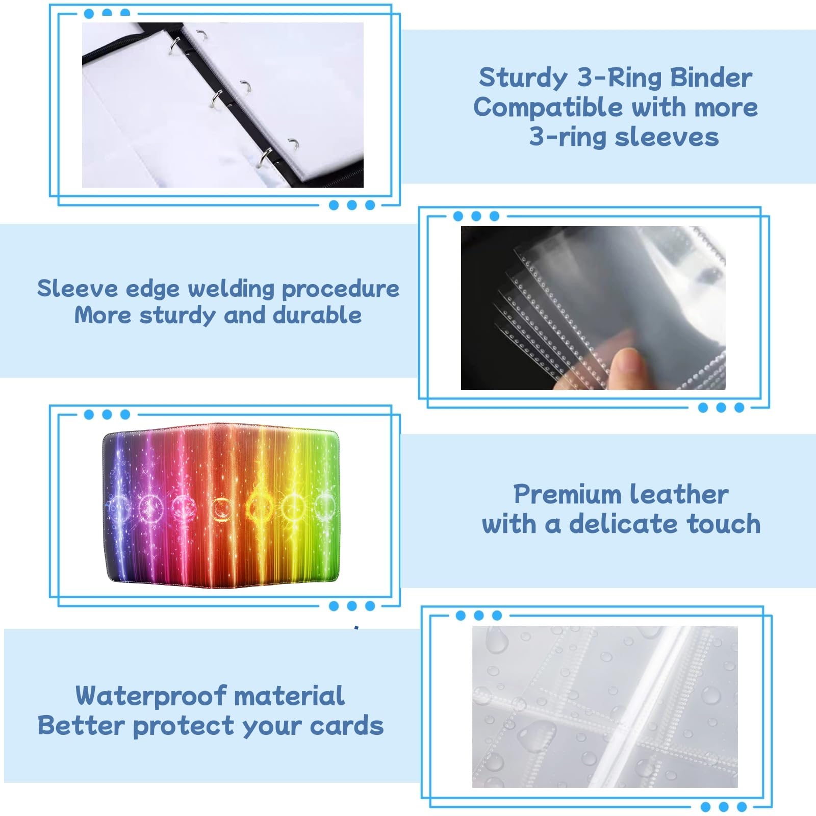 Leogi removable sleeves offer flexible arrangement and quick swapping.