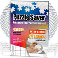 LEOGOR puzzle adhesive sheets backing secures four 1000-piece puzzles.