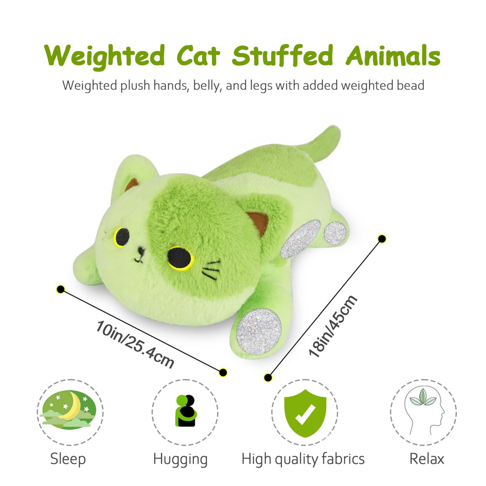 Leokawin avocado cat pillow for reading and TV time.