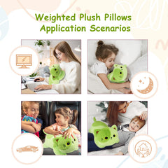 Leokawin avocado cat plush with soft texture and playful look.