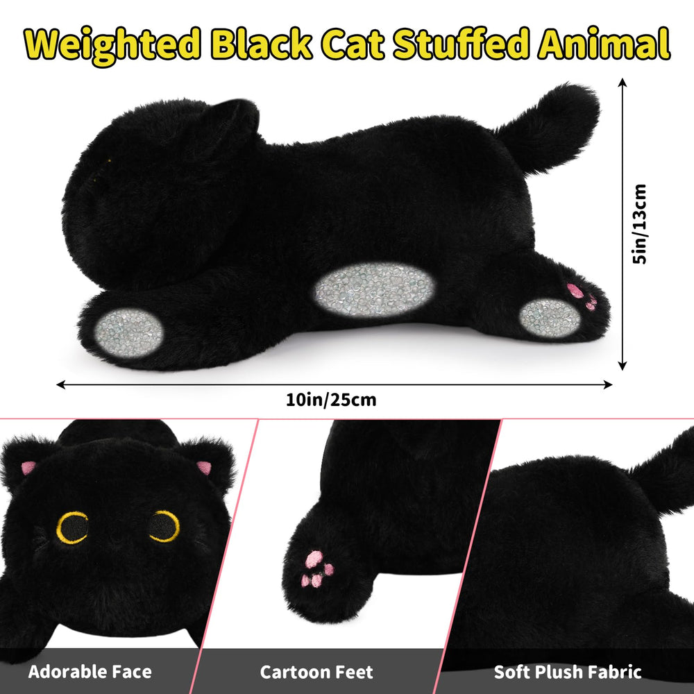 Leokawin weighted plush adds a cute, comforting decor touch to a child’s room.