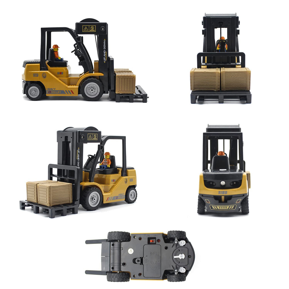 Leopmase RC forklift moving boxes supports hands-on coordinating play