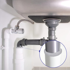 Leopong moldable silicone putty sealing a pipe pinhole