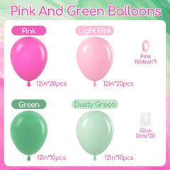 Leraqertra light pink 12-inch balloons for soft, elegant accents