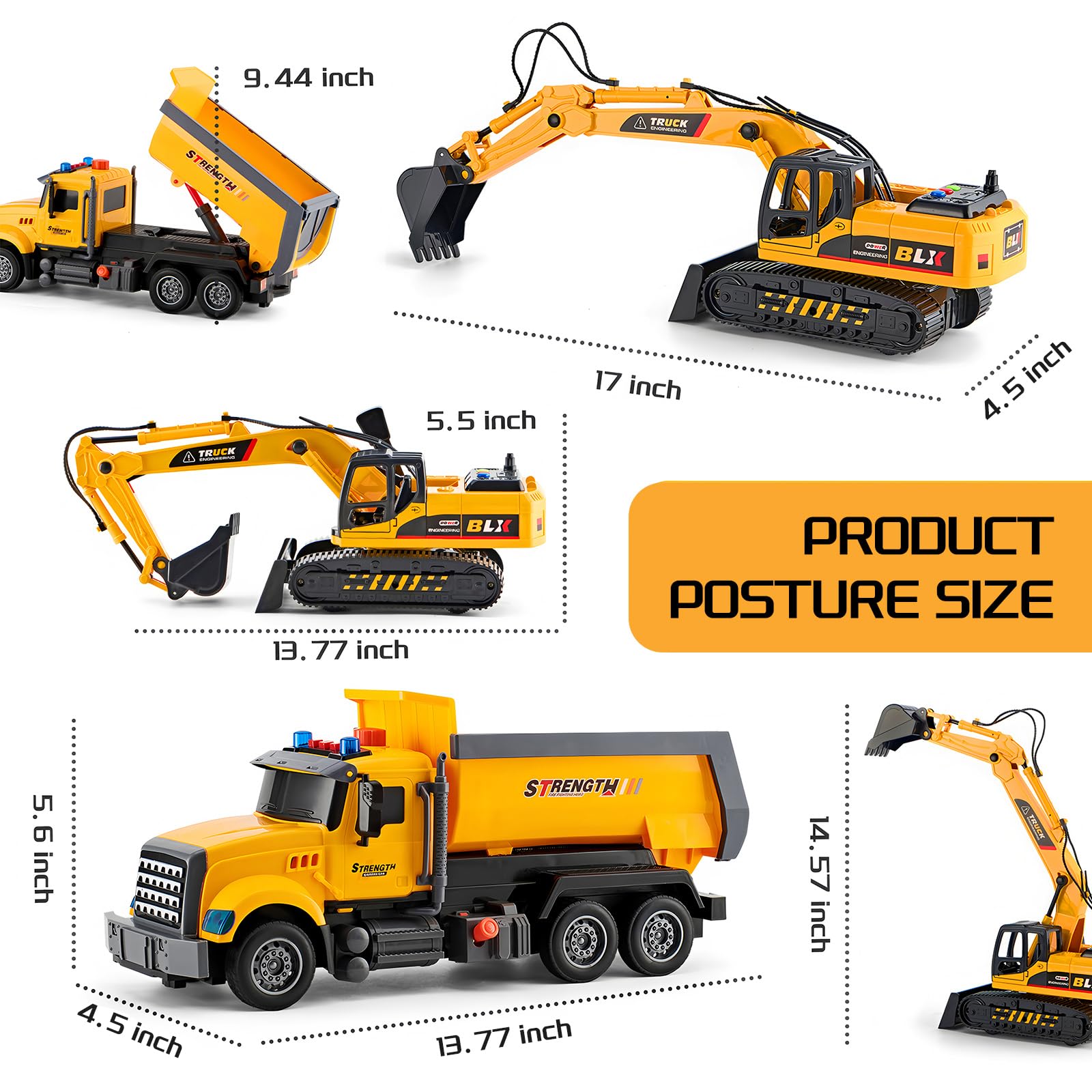 LerBao excavator joystick control highlights interactive digging play.