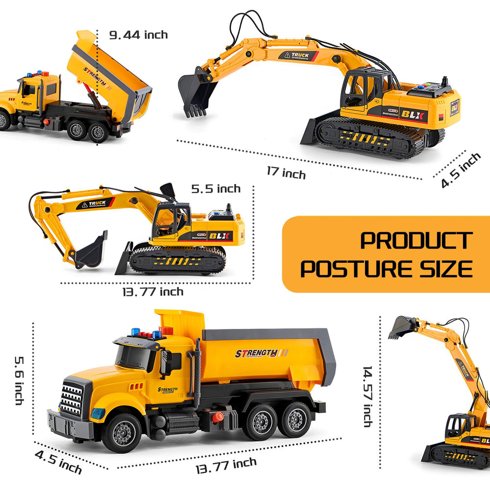 LerBao excavator joystick control highlights interactive digging play.