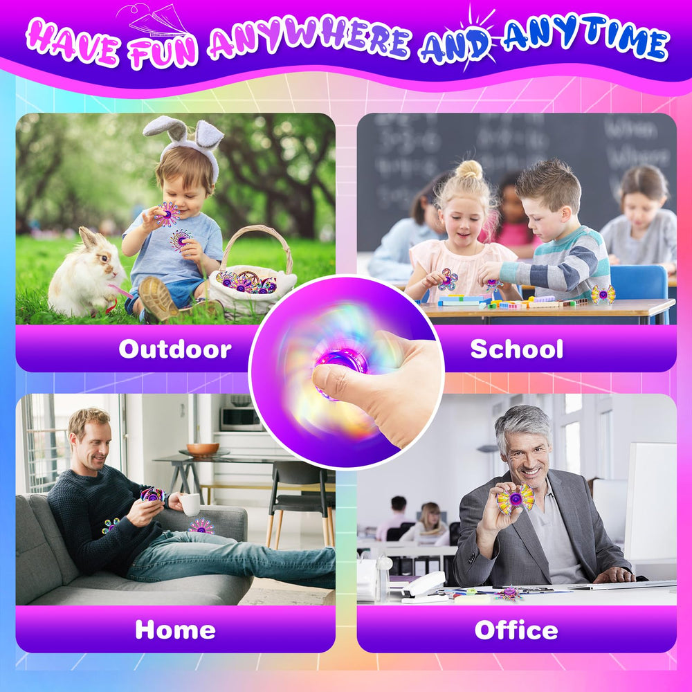Lerifer gift-ready fidget spinner suits adults and kids for occasions.