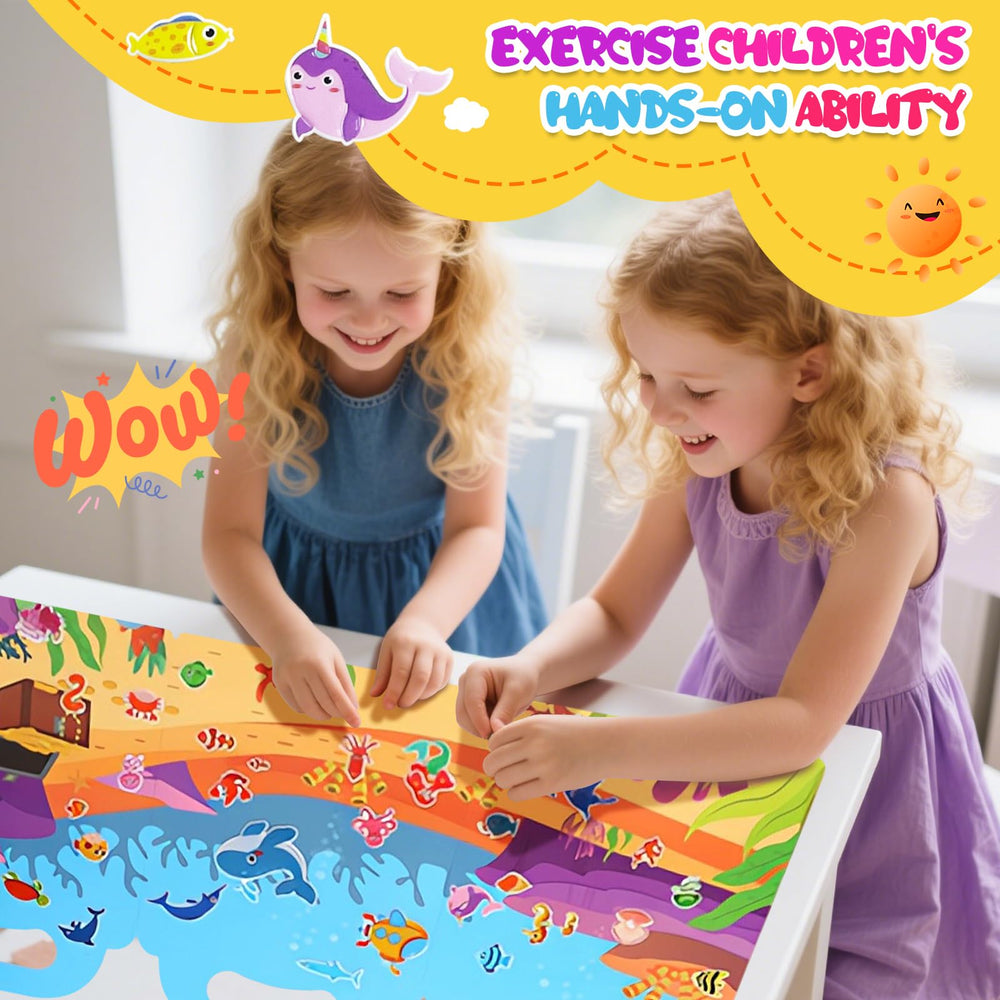 Lerifer Jelly Sticker Books Kitchen Fun: messy-free creativity for pretend play.