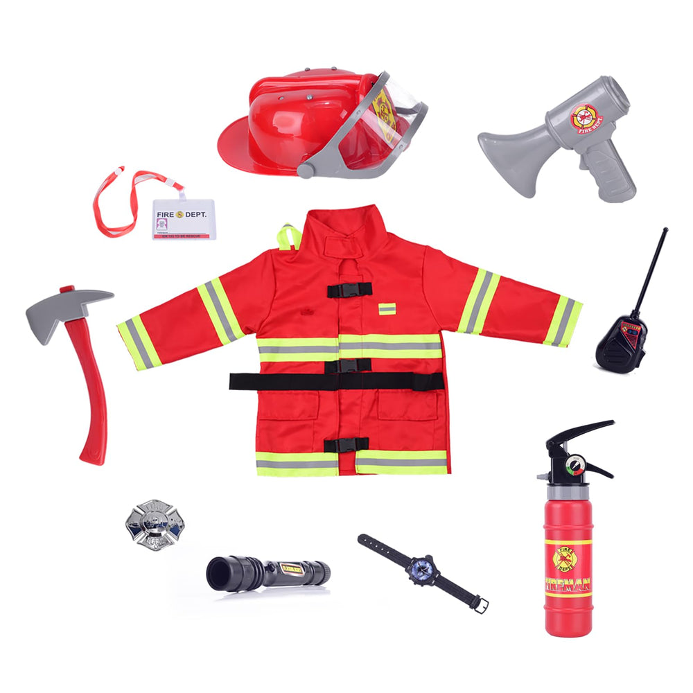Lesheng space megaphone included for lively pretend fire chief announcements