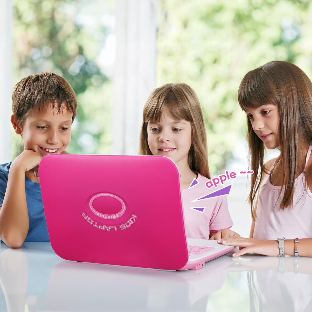 LESHITIAN Kids Laptop dual-button mouse, supports fine motor skills and precise navigation.