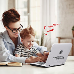LESHITIAN Kids Laptop portable ergonomic design for easy handheld use