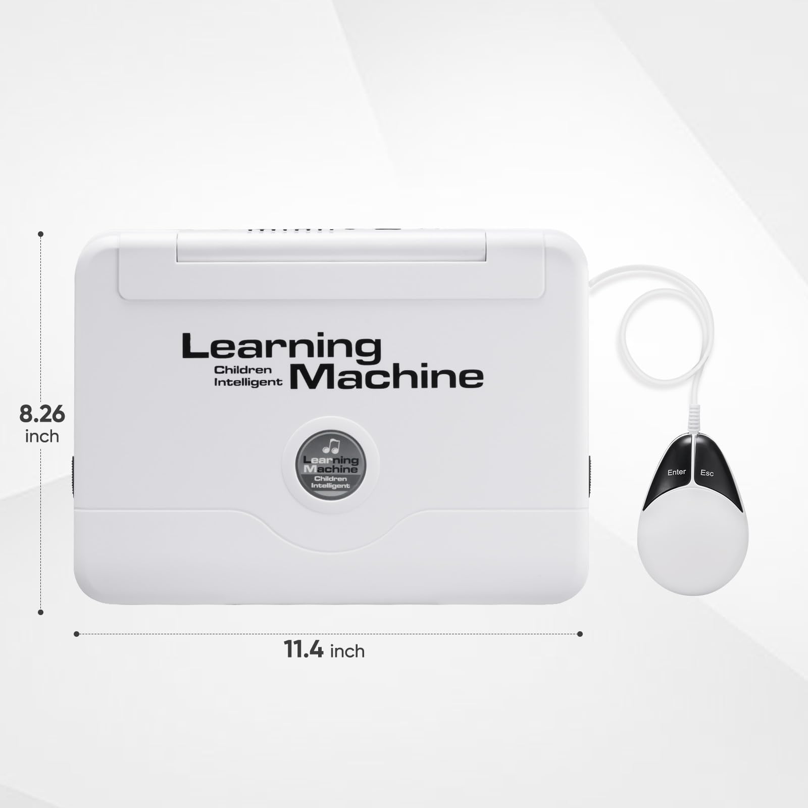 LESHITIAN Kids Laptop keyboard detail with real keys for familiarization
