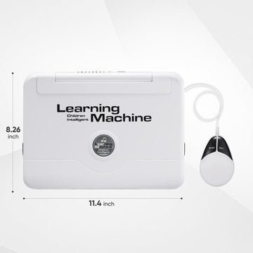 LESHITIAN Kids Laptop keyboard detail with real keys for familiarization