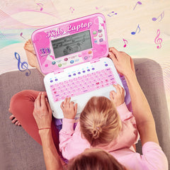 LESHITIAN Kids Laptop learning modes UI, showcases 80 activities for exploration.