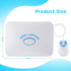 Leshitian kids laptop screen displays educational games and activities